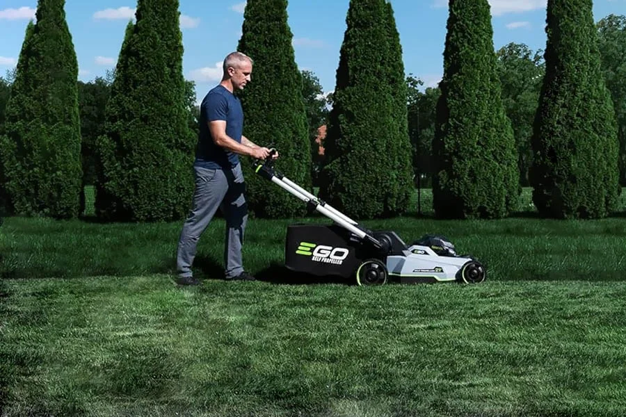 best electric self propelled mower